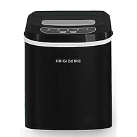 Frigidaire EFIC117SSBLK 26lb. Portable Countertop Ice Maker - Black  | Electronic Express