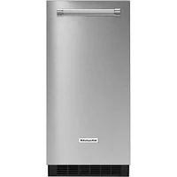KitchenAid KUIX335HPS 15 inch 22.8-Lb. Built-In Icemaker | Electronic Express