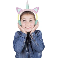 Gabba Goods UNICORNHPRNB LED Light-Up Unicorn Headset | Electronic Express