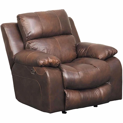 Catnapper 64990412689 Positano Leather Power Recliner  | Electronic Express
