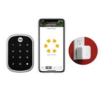 Yale Assure Smart Touchscreen Lock - Satin Nickel | Electronic Express