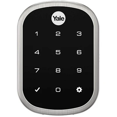 Yale Assure Smart Touchscreen Lock - Satin Nickel | Electronic Express