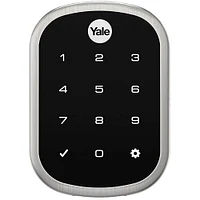 Yale Assure Smart Touchscreen Lock - Satin Nickel | Electronic Express