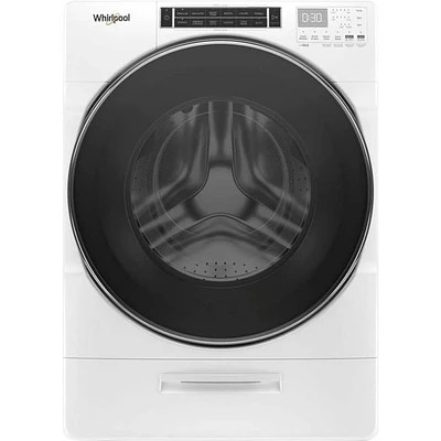 Whirlpool WFW8620HW 5.0 Cu.Ft. White Electric Front Load Washer | Electronic Express