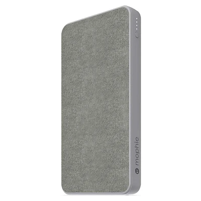 Mophie PS10KGRAY Powerstation Power Bank 10,000 mAh - Gray | Electronic Express