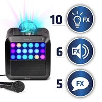 808 Audio SPKA25 Singsation Star Burst Portable Karaoke Machine | Electronic Express