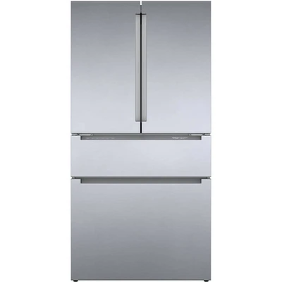Bosch B36CL80ENS 21 Cu.Ft. Stainless French Door Refrigerator | Electronic Express