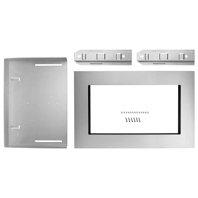 Whirlpool MK2167AZ 27 inch Stainless Steel Trim Kit | Electronic Express