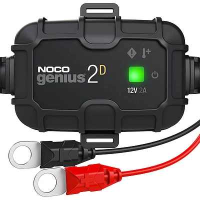 NOCO GENIUS2D 2 Amp Direct-Mount Battery Charger and Maintainer | Electronic Express