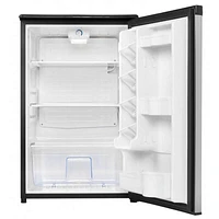 Danby DAR044A4BSLD 4.4 Cu.Ft. Stainless Compact Refrigerator | Electronic Express