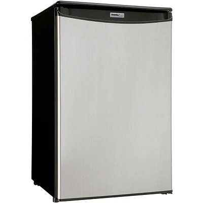 Danby DAR044A4BSLD 4.4 Cu.Ft. Stainless Compact Refrigerator | Electronic Express