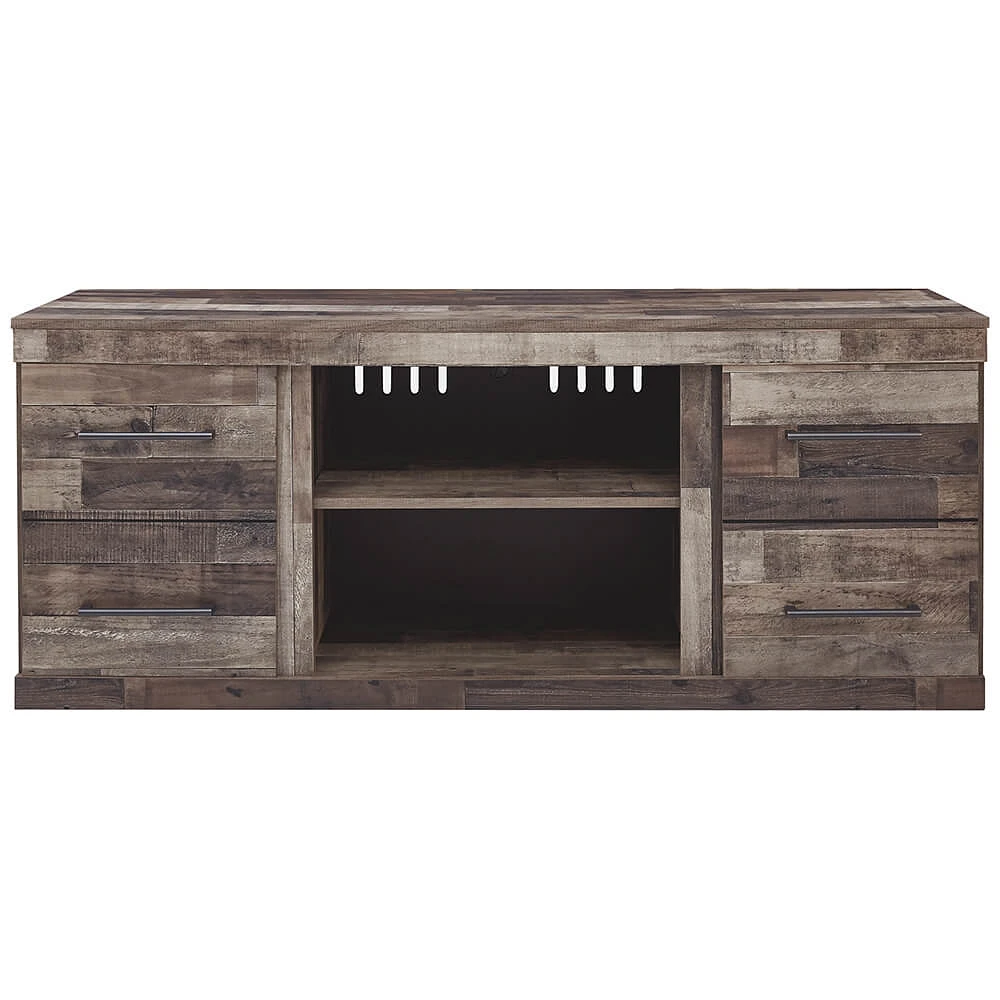 Ashley Derekson 60 inch TV Stand - Multi Grey | Electronic Express