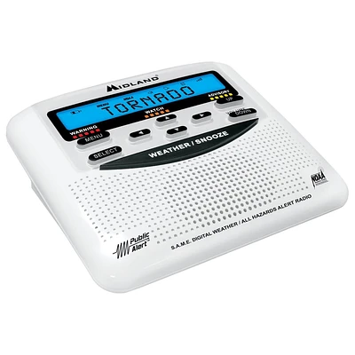Midland WR120 Emergency Public Alert Weather Radio with S.A.M.E. - OPEN BOX | Electronic Express