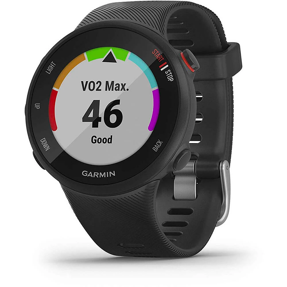 Garmin FORERUN45SBK Forerunner 45S Smart Watch - Black | Electronic Express