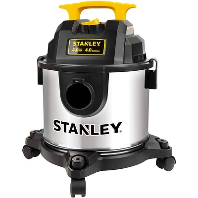 Stanley SL183014B 4 Gallon Wet/Dry Vacuum | Electronic Express