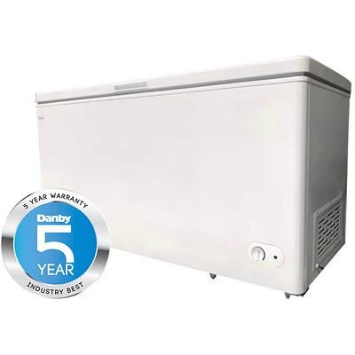 Danby DCF145A3WDB 14.5 Cu.Ft. White Chest Freezer | Electronic Express