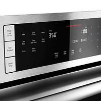 Bosch HBL8453UC 30 inch Stainless Steel Single Electric Convection Wall Oven | Electronic Express