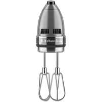 KitchenAid 7-Speed Digital Hand Mixer - Contour Silver | Electronic Express