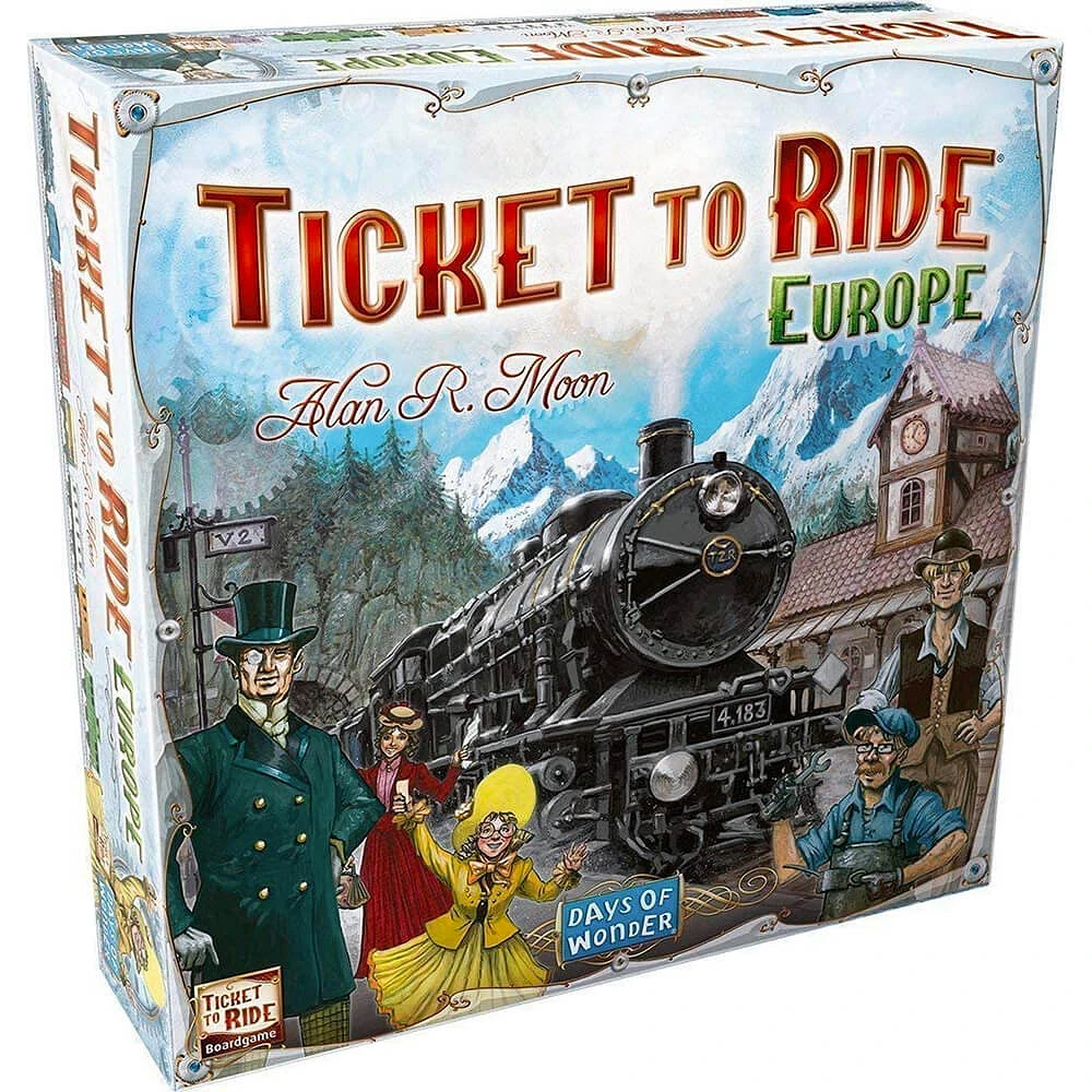 Days of Wonder DO7202 Ticket To Ride - Europe | Electronic Express