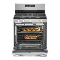 Whirlpool-5-0-Cu-Ft-Stainless-Freestanding-Gas-Range | Electronic Express