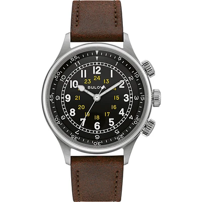 Bulova 96A245 A-15 Pilot Watch | Electronic Express