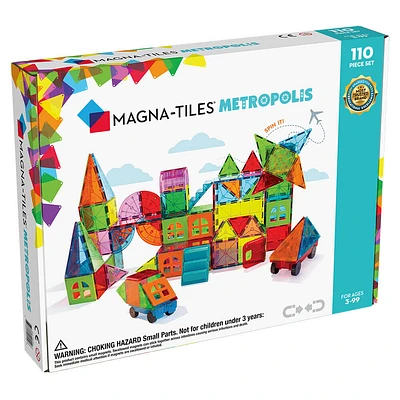 Magna-Tiles 20110 Metropolis 110-Piece Set | Electronic Express