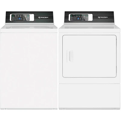 Speed Queen TR7003WNPR White Top Load Electric Washer/Dryer Pair | Electronic Express