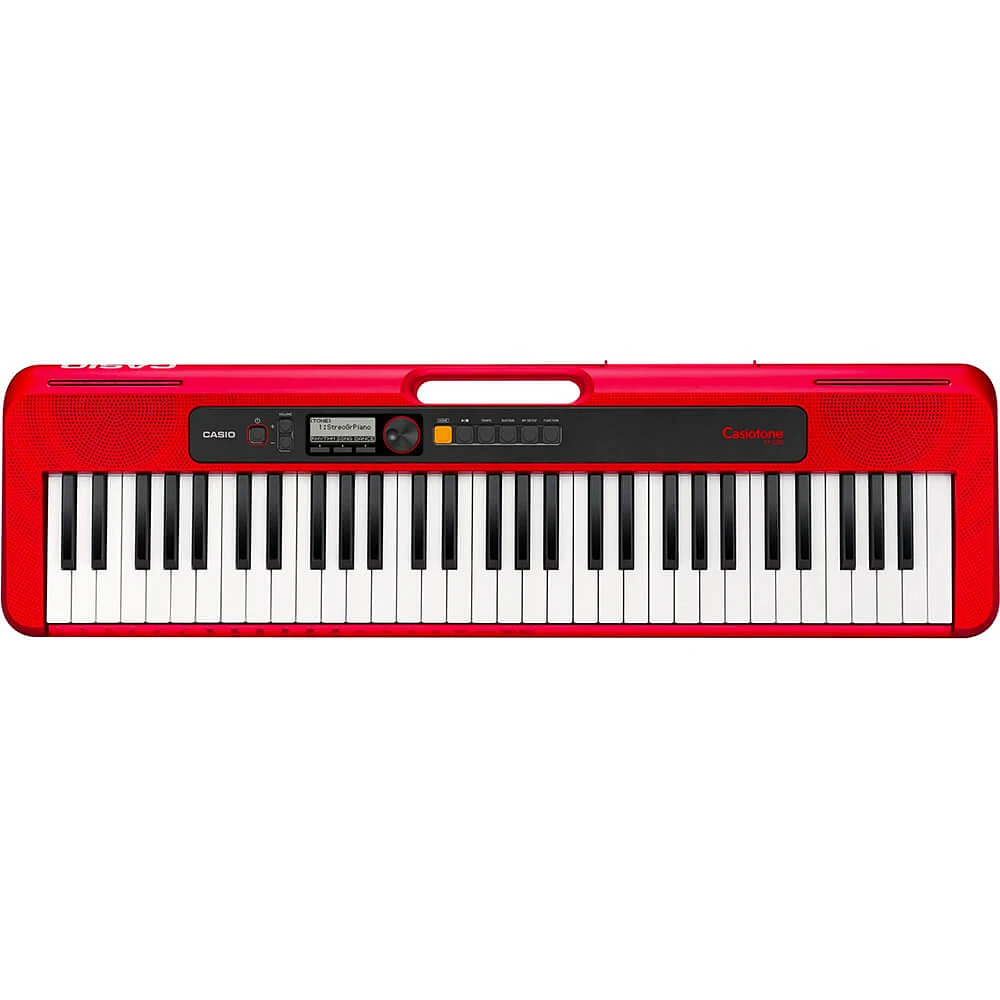 Casio CTS200RD Casiotone 61-Key Portable Keyboard with USB | Electronic Express