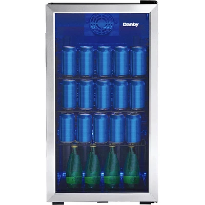 Danby DBC117A1BSSD 3.1 Cu.Ft. Stainless Beverage Center | Electronic Express