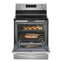 Whirlpool WFE525S0JZ 5.3 Cu.Ft. Stainless Freestanding Electric Range | Electronic Express