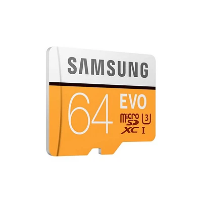 Samsung MBMP64HAAM EVO microSD Memory Card - 32GB | Electronic Express