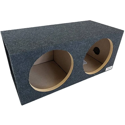 Dual 10-inch Sealed Carpeted Subwoofer Enclosure | Electronic Express