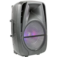 QFX Portable Battery-Powered 12 Inch Party Speaker with Bluetooth/USB/SD/FM | Electronic Express