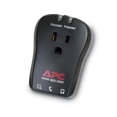 APC P1T Portable Surge Protector | Electronic Express