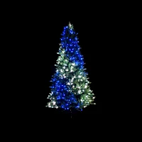 Special Edition 7.5 ft Pre-lit Tree 400 RGB+W LED String  Generation II | Electronic Express