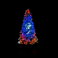 Special Edition 7.5 ft Pre-lit Tree 400 RGB+W LED String  Generation II | Electronic Express