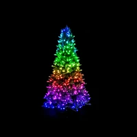 Special Edition 7.5 ft Pre-lit Tree 400 RGB+W LED String  Generation II | Electronic Express