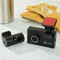 Dual-View Smart Dash Cam with Rear-View Accessory Camera | Electronic Express