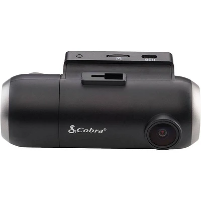 Dual-View Smart Dash Cam with Built-In Cabin View | Electronic Express