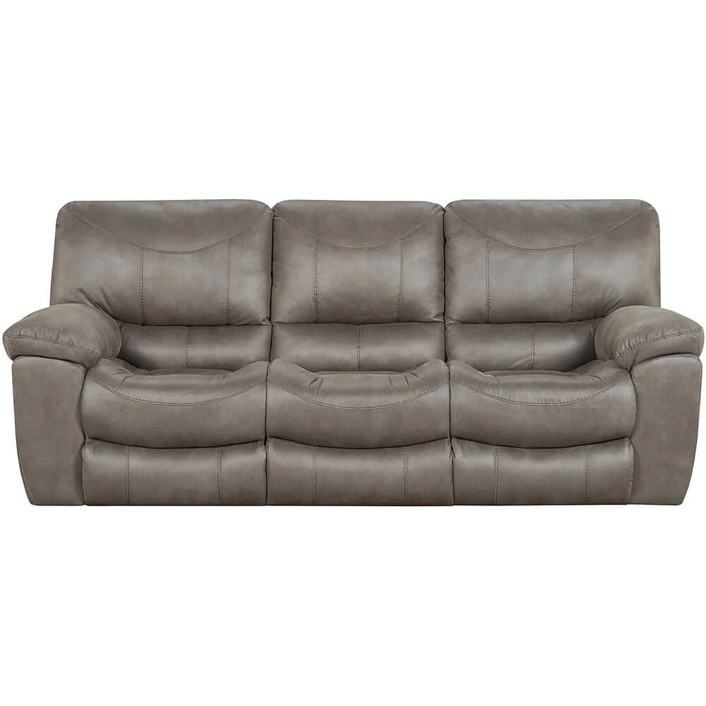 Trent Charcoal Power Reclining Sofa | Electronic Express