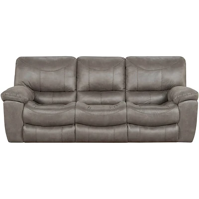 Trent Charcoal Power Reclining Sofa | Electronic Express
