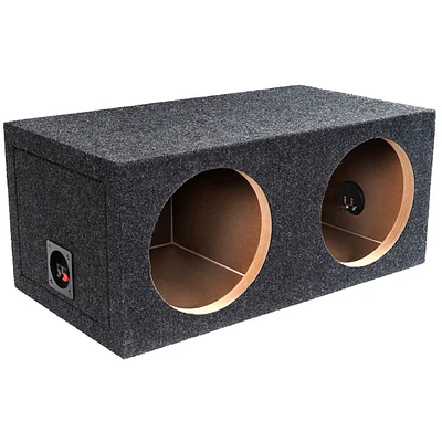 Atrend 15 inch B Box Series 2-Holes Sealed Subwoofer Box | Electronic Express