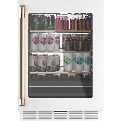 GE Café Matte White Beverage Center | Electronic Express