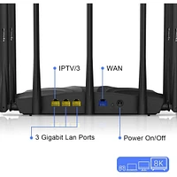 Tenda AC2100 Dual Band Gigabit WiFi Router | Electronic Express