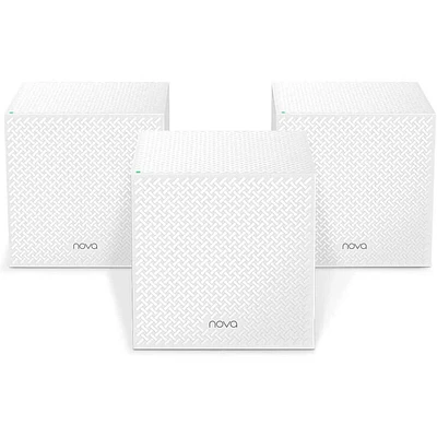 Tenda AC2100 Tri-Band Wireless and Ethernet Whole-Home Mesh Wi-Fi System | Electronic Express