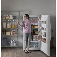 GE 17.3 Cu. Ft. Frost-Free Upright Freezer | Electronic Express