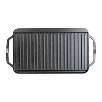 Lodge 19.5 x 10 Inch Cast Iron Reversible Grill/Griddle | Electronic Express