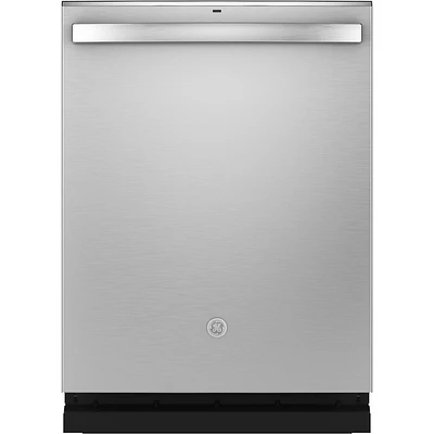 GE 48 dBA Stainless Interior Dishwasher - Stainless Steel  | Electronic Express