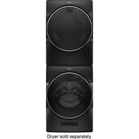 Whirlpool 5.0 Cu. Ft. Black Smart Front Load Washer  | Electronic Express