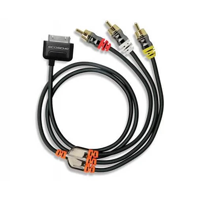 Scosche IPAV3 sneakPEEK Audio/Video cable for iPad/iPhone/iPod | Electronic Express